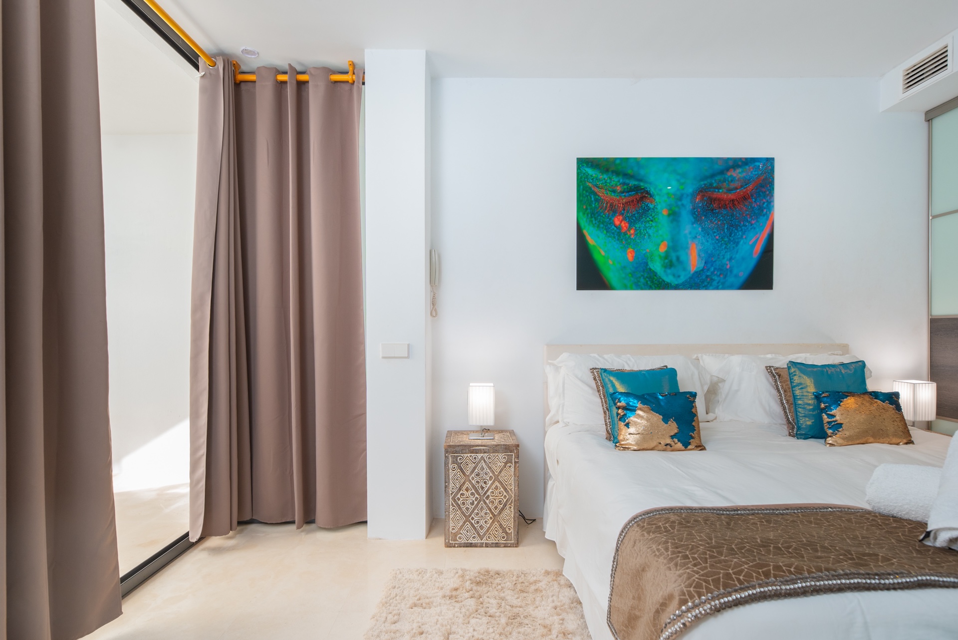 Resa Estate Ibiza for sale townhouse cala Carbo es Vedra bedroom 3.jpg
